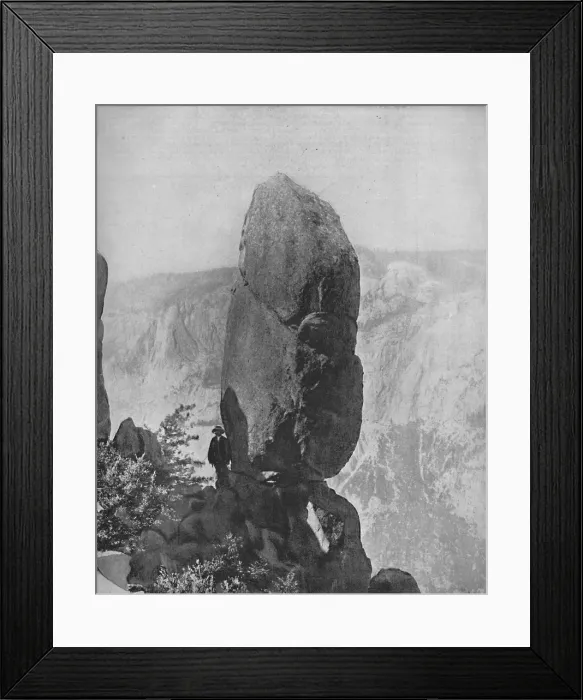 Framed Print : Agassiz Column, Yosemite, c1897. Creator: Unknown Framed Print : Agassiz Column, Yosemite, c1897. Creator: Unknown