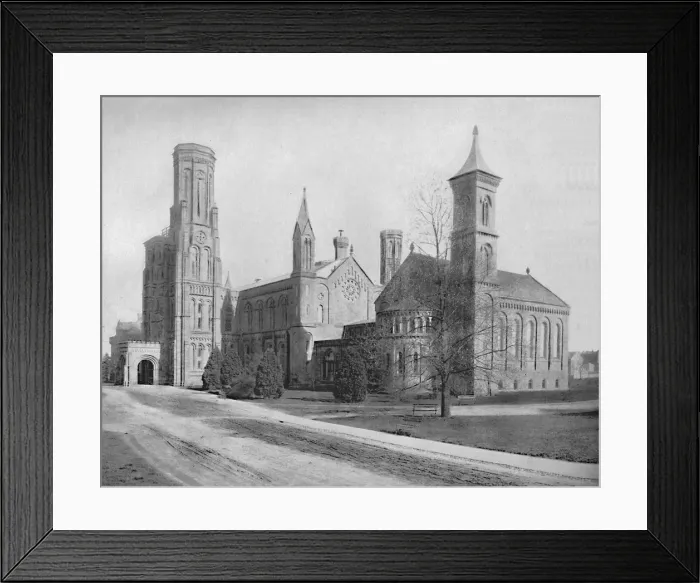 Framed Print : Smithsonian Institution, Washington, D. C. c1897. Creator: Unknown Framed Print : Smithsonian Institution, Washington, D. C. c1897. Creator: Unknown
