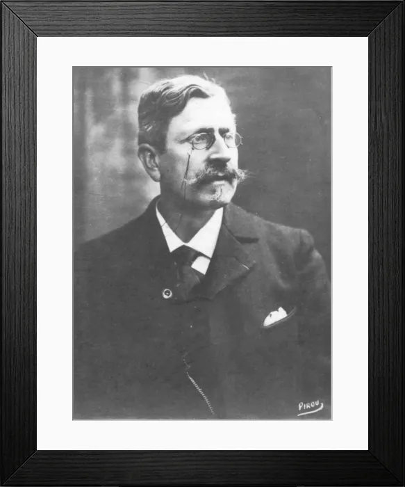 Framed Print : Hennique, c1893. Creator: Eugene Pirou Framed Print : Hennique, c1893. Creator: Eugene Pirou