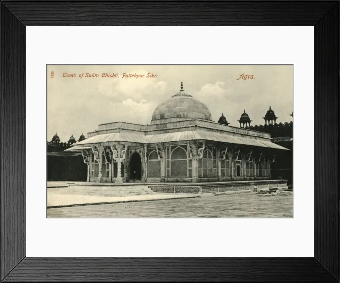 Framed Print : Tomb of Sulim Chishti, Futtehpur Sikri. Agra. Creator: Unknown Framed Print : Tomb of Sulim Chishti, Futtehpur Sikri. Agra. Creator: Unknown