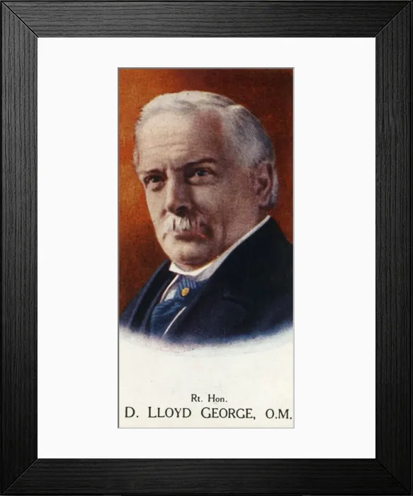 Framed Print : Rt. Hon. D. Lloyd George, O. M. 1927. Creator: Unknown Framed Print : Rt. Hon. D. Lloyd George, O. M. 1927. Creator: Unknown