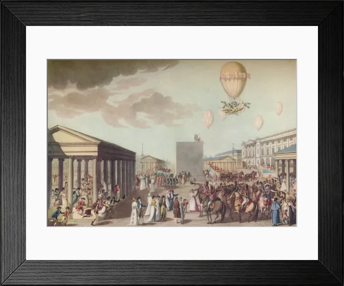 Framed Print : Fete Du Sacre Et Couronnement De Leurs Majetes Imperiales, 1804, (1920). Creator: Unknown Framed Print : Fete Du Sacre Et Couronnement De Leurs Majetes Imperiales, 1804, (1920). Creator: Unknown