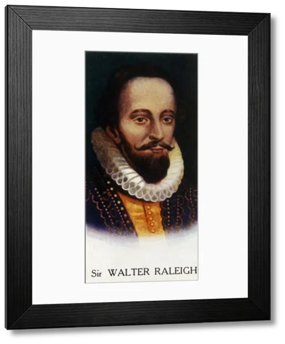 Framed Print : Sir Walter Raleigh, 1927. Creator: Unknown Framed Print : Sir Walter Raleigh, 1927. Creator: Unknown