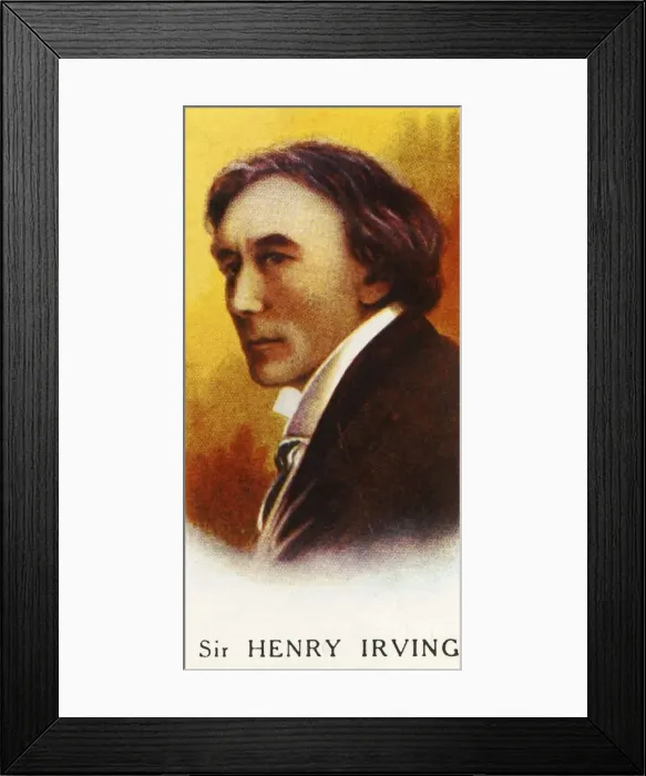 Framed Print : Sir Henry Irving, 1927. Creator: Unknown Framed Print : Sir Henry Irving, 1927. Creator: Unknown