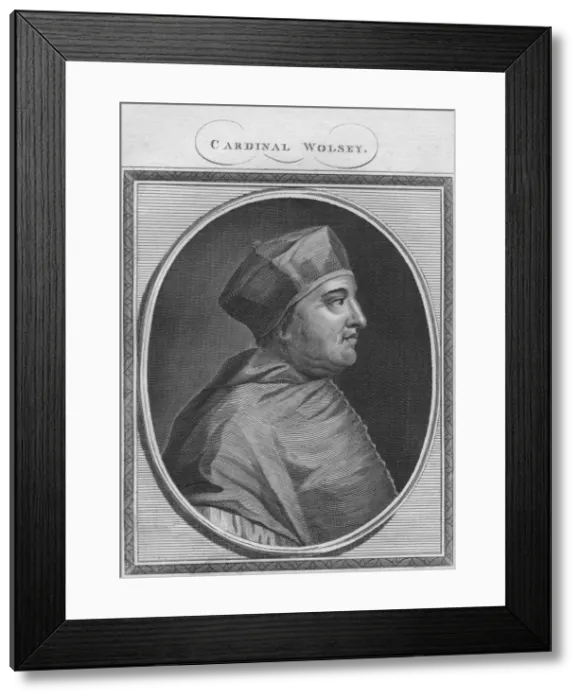 Framed Print : Cardinal Wolsey, 1785. Creator: Unknown Framed Print : Cardinal Wolsey, 1785. Creator: Unknown