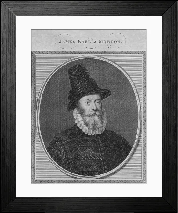 Framed Print : James Earl of Morton, 1785. Creator: Unknown Framed Print : James Earl of Morton, 1785. Creator: Unknown