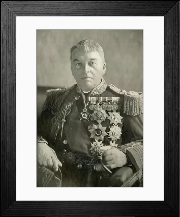 Framed Print : Lord Fisher, (1919). Creator: Reginald Haines Framed Print : Lord Fisher, (1919). Creator: Reginald Haines