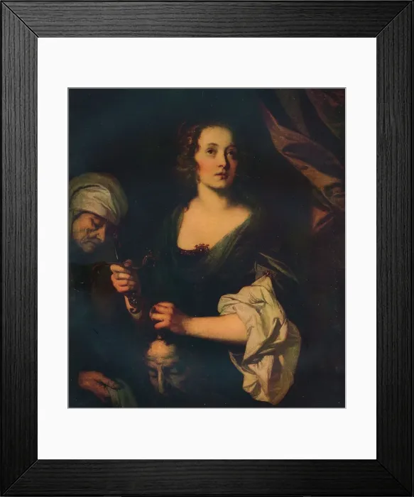 Framed Print : Judith with the Head of Holofernes, c19th century, (1920). Creator: Peter Lely Framed Print : Judith with the Head of Holofernes, c19th century, (1920). Creator: Peter Lely