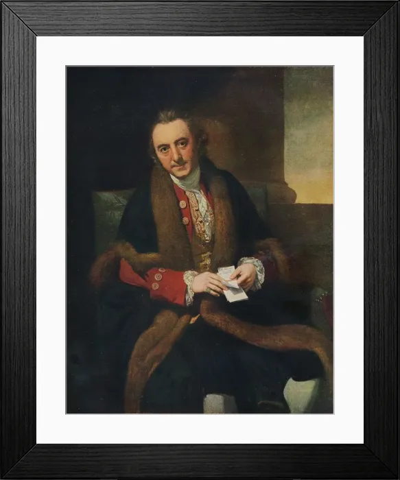 Framed Print : Portrait of Mr. John Maddison, 1783, (1920). Creator: Johan Zoffany Framed Print : Portrait of Mr. John Maddison, 1783, (1920). Creator: Johan Zoffany