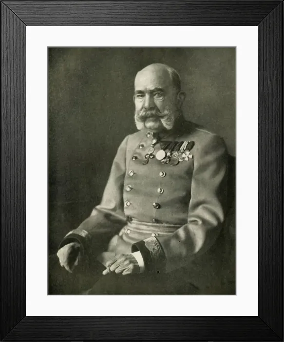 Framed Print : The Emperor of Austria, c1910s, (1919). Creator: Unknown Framed Print : The Emperor of Austria, c1910s, (1919). Creator: Unknown
