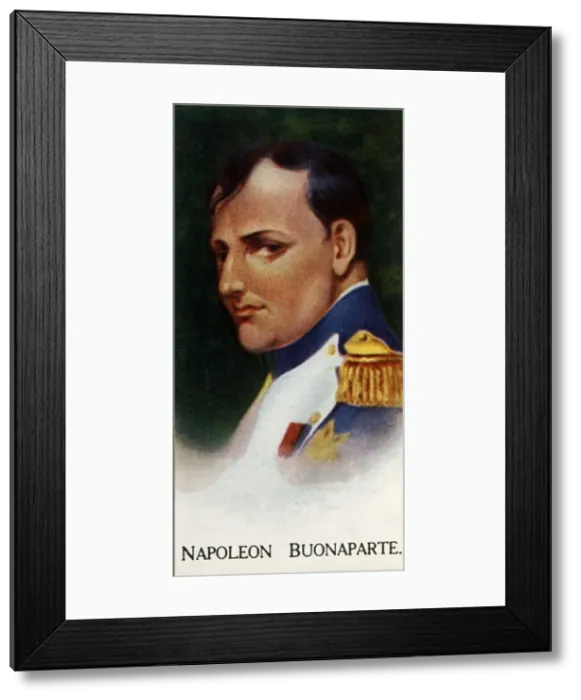 Framed Print : Napoleon Buonaparte, 1927. Creator: Unknown Framed Print : Napoleon Buonaparte, 1927. Creator: Unknown