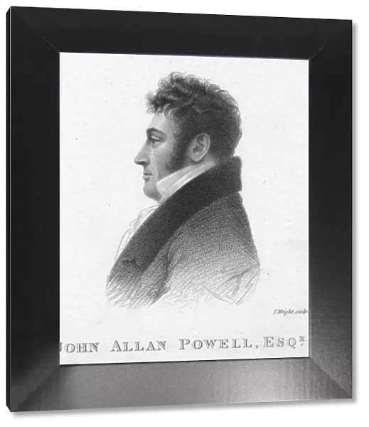 John Allan Powell, Esq. c1820. Creator: T Wright