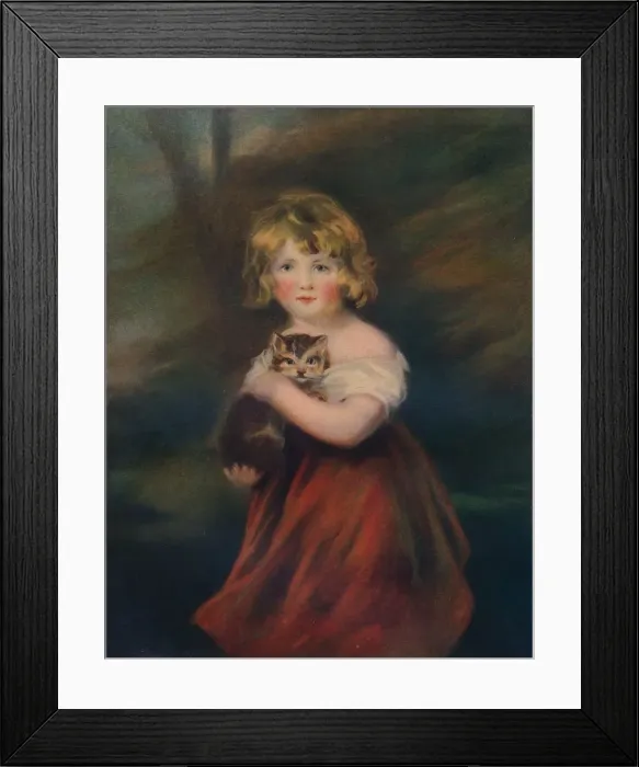 Framed Print : Elizabeth Jane Hinchcliffe, 1805, (1920). Creator: John James Masquerier Framed Print : Elizabeth Jane Hinchcliffe, 1805, (1920). Creator: John James Masquerier