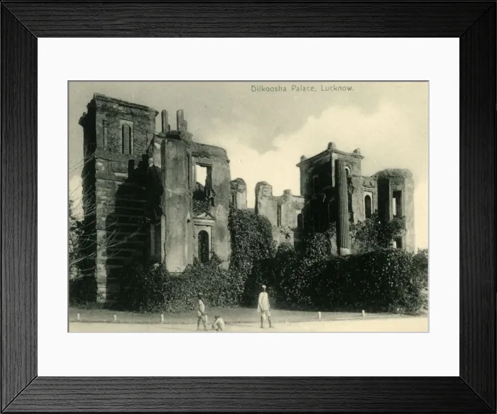 Framed Print : Dilkoosha Palace, Lucknow. Creator: Unknown Framed Print : Dilkoosha Palace, Lucknow. Creator: Unknown