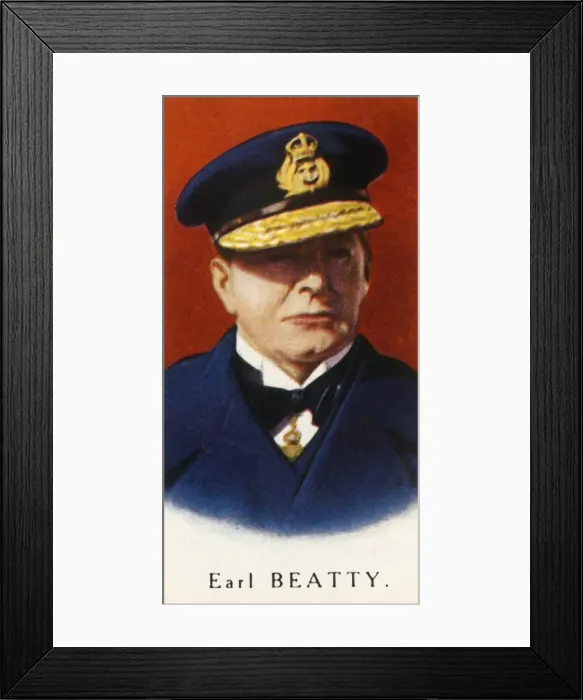 Framed Print : Earl Beatty, 1927. Creator: Unknown Framed Print : Earl Beatty, 1927. Creator: Unknown