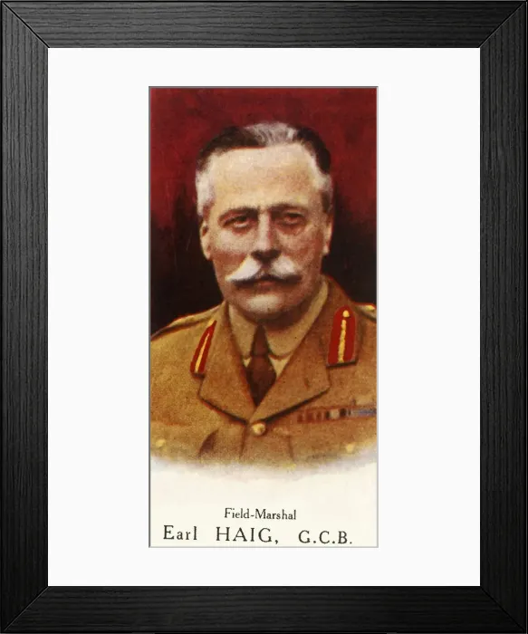 Framed Print : Field Marshal Earl Haig, G. C. B. 1927. Creator: Unknown Framed Print : Field Marshal Earl Haig, G. C. B. 1927. Creator: Unknown