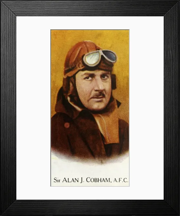 Framed Print : Sir Alan J. Cobham, A. F. C. 1927. Creator: Unknown Framed Print : Sir Alan J. Cobham, A. F. C. 1927. Creator: Unknown