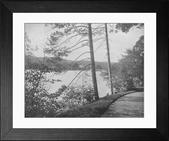 Framed Print : Green Island, Lake George, New York, c1897. Creator: Unknown Framed Print : Green Island, Lake George, New York, c1897. Creator: Unknown