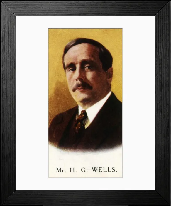 Framed Print : Mr. H. G. Wells, 1927. Creator: Unknown Framed Print : Mr. H. G. Wells, 1927. Creator: Unknown