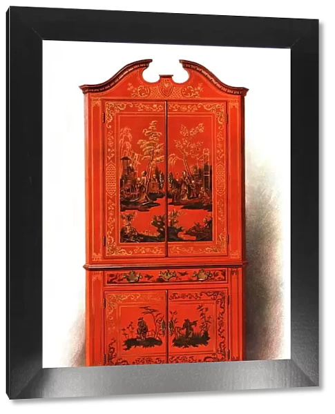 Red Lacquer Cabinet, 1907 (1908). Creator: Shirley Slocombe