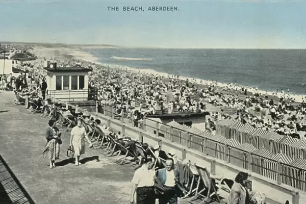 The Beach, Aberdeen, 1961. Creator: Unknown