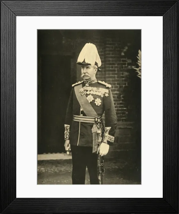 Framed Print : General Sir Redvers Buller, 1901. Creator: M H Hack Framed Print : General Sir Redvers Buller, 1901. Creator: M H Hack