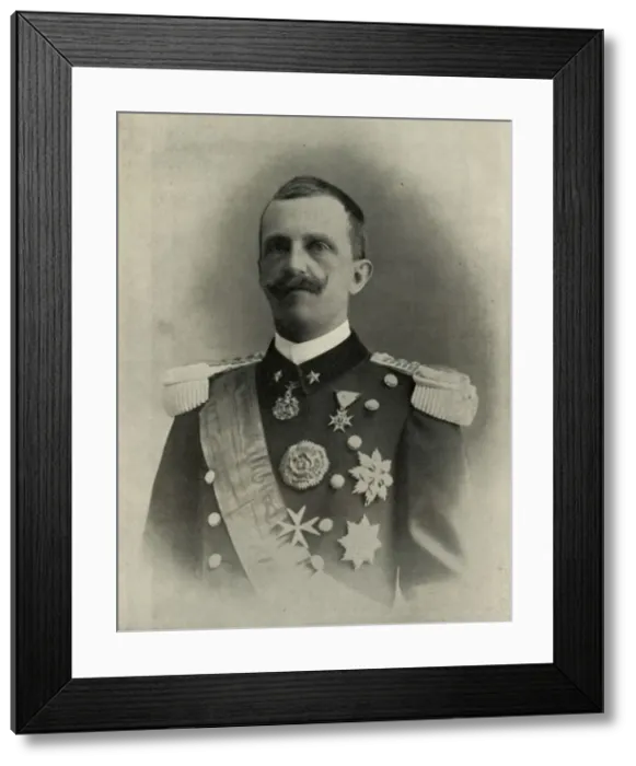 Framed Print : The King of Italy, 1910s, (1919). Creator: Unknown Framed Print : The King of Italy, 1910s, (1919). Creator: Unknown