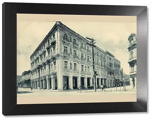 Habana. Hotel Sevilla. Seville Hotel, c1910s. Creator: Unknown