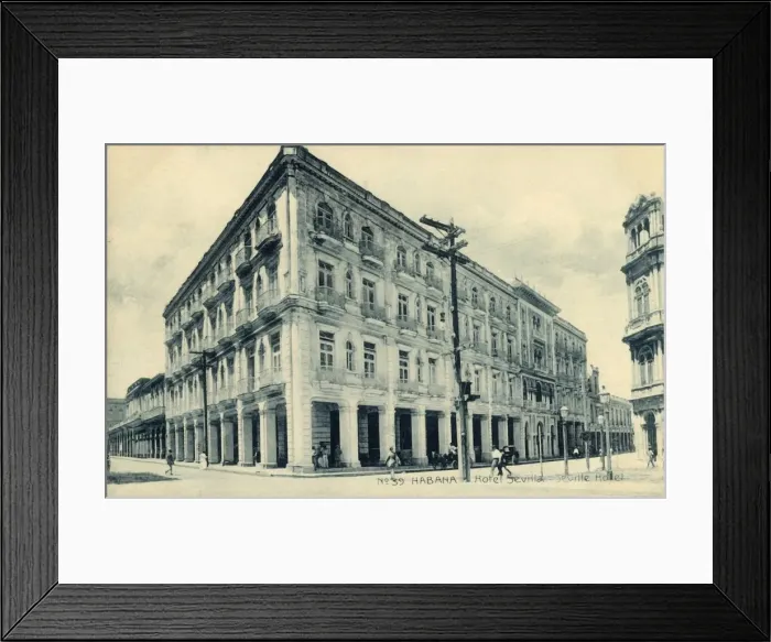 Framed Print : Habana. Hotel Sevilla. Seville Hotel, c1910s. Creator: Unknown Framed Print : Habana. Hotel Sevilla. Seville Hotel, c1910s. Creator: Unknown
