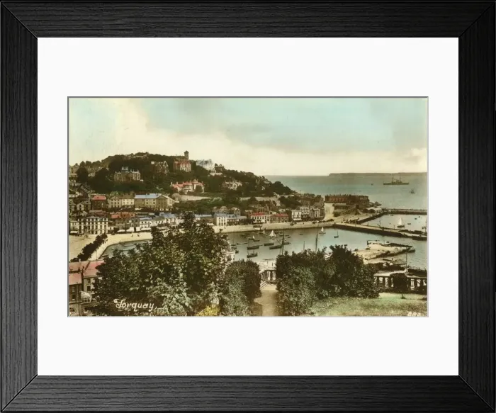 Framed Print : Torquay, c1920s. Creator: Unknown Framed Print : Torquay, c1920s. Creator: Unknown