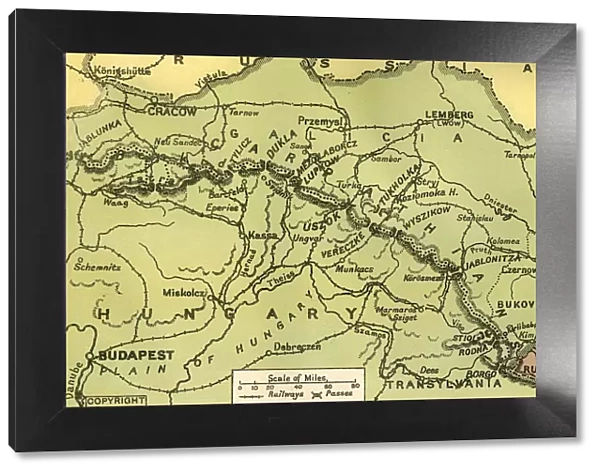 The Carpathian Passes, 1919. Creator: Unknown