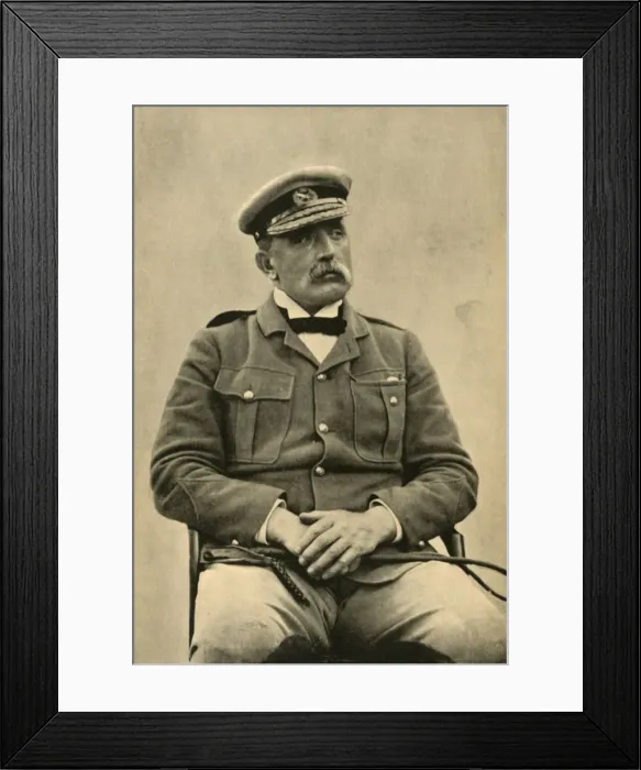 Framed Print : Major-General Sir J. D. P. French, K. C. B. 1901. Creator: Unknown Framed Print : Major-General Sir J. D. P. French, K. C. B. 1901. Creator: Unknown