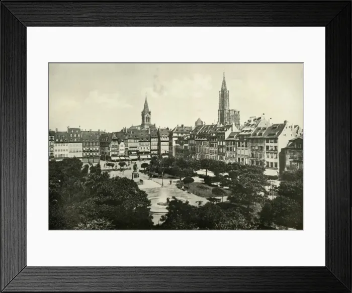 Framed Print : Strasburg, (1919). Creator: Unknown Framed Print : Strasburg, (1919). Creator: Unknown
