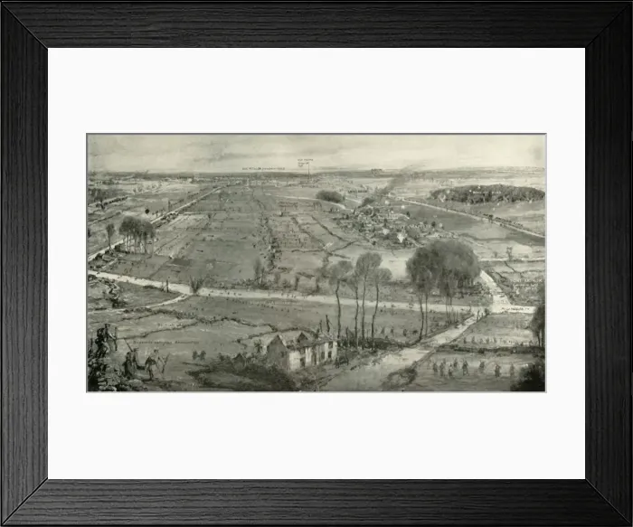 Framed Print : The Battle of Neuve Chapelle, (1919). Creator: Unknown Framed Print : The Battle of Neuve Chapelle, (1919). Creator: Unknown