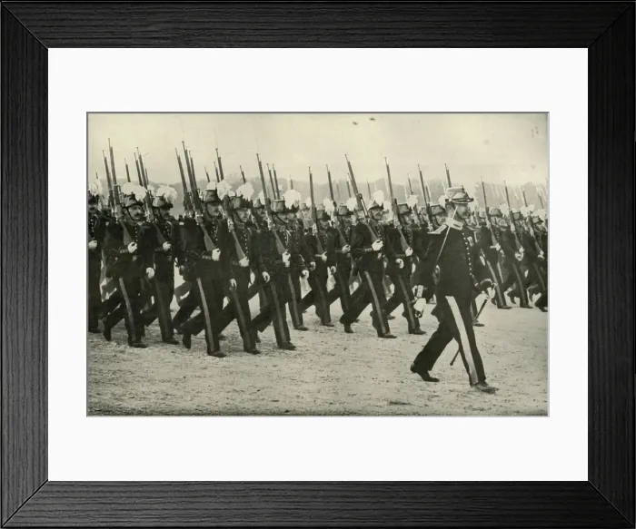 Framed Print : The French Army Officer in the Making, (1919). Creator: Unknown Framed Print : The French Army Officer in the Making, (1919). Creator: Unknown