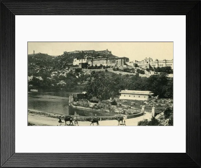 Framed Print : Fort and Palace, Amber. Creator: Unknown Framed Print : Fort and Palace, Amber. Creator: Unknown