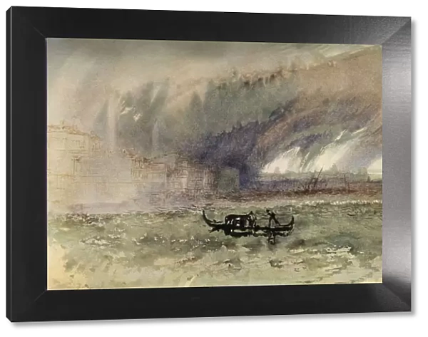 Storm on the Lagoons, c1830, (1934). Creator: JMW Turner