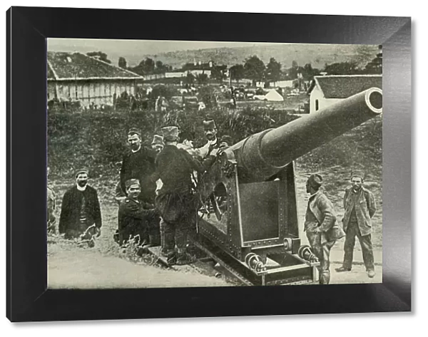 Typical Group of the Servian Artillery, (1919). Creator: Unknown