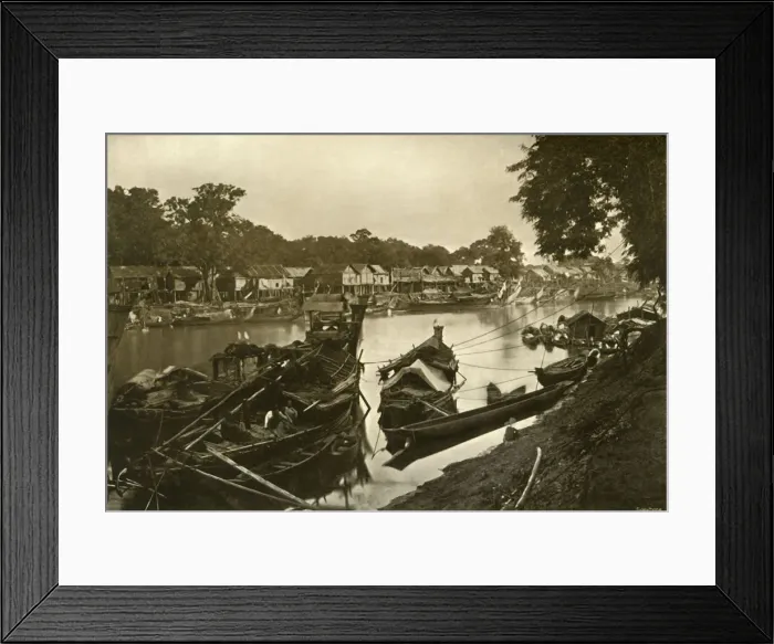 Framed Print : Mandalay, c1870, (1901). Creator: Bourne & Shepherd
