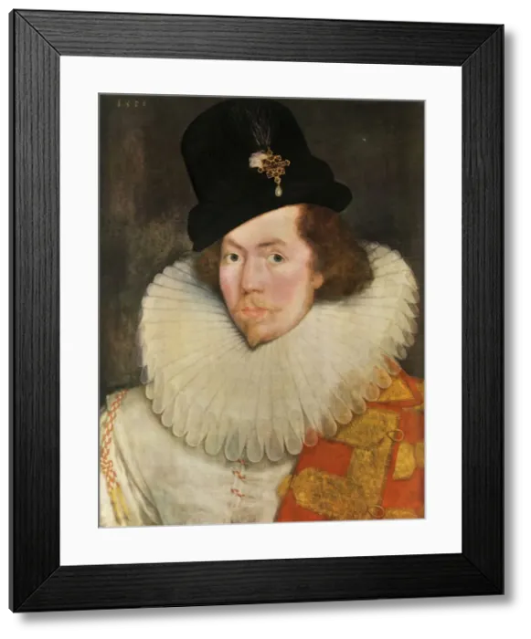 Framed Print : Sir Henry Unton, 1586, (1934). Creator: Unknown Framed Print : Sir Henry Unton, 1586, (1934). Creator: Unknown