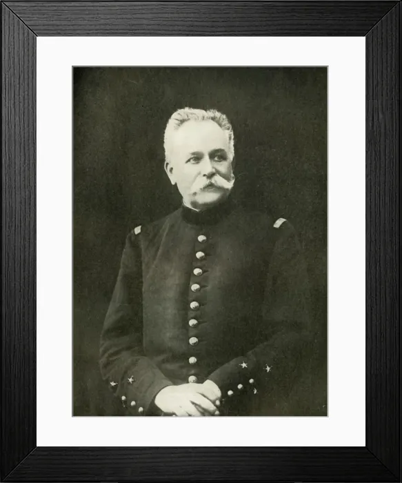 Framed Print : General Sarrail, 1910s, (1919). Creator: Unknown Framed Print : General Sarrail, 1910s, (1919). Creator: Unknown