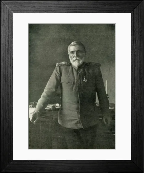 Framed Print : General Putnik, c 1915, (1919). Creator: Unknown Framed Print : General Putnik, c 1915, (1919). Creator: Unknown