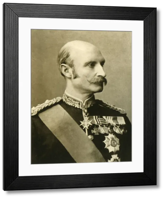 Framed Print : Sir George Stewart White, K. C. B. V. C. 1901. Creator: Cowell Framed Print : Sir George Stewart White, K. C. B. V. C. 1901. Creator: Cowell