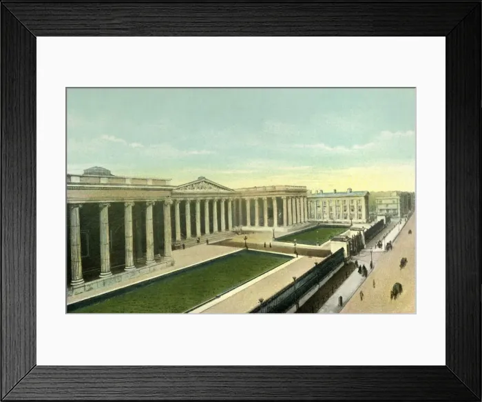 Framed Print : The British Museum, c1900s. Creator: Eyre & Spottiswoode Framed Print : The British Museum, c1900s. Creator: Eyre & Spottiswoode
