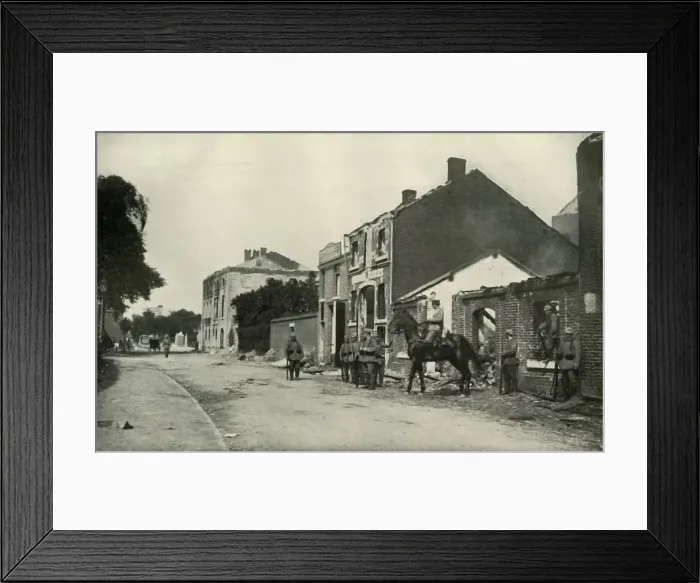 Framed Print : Vise in the Hands of the Germans, (1919). Creator: Unknown Framed Print : Vise in the Hands of the Germans, (1919). Creator: Unknown
