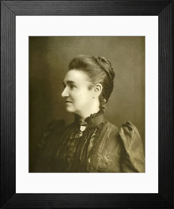 Framed Print : Lady Roberts of Kandahar, c1889, (1901). Creator: Johnston & Hoffmann Framed Print : Lady Roberts of Kandahar, c1889, (1901). Creator: Johnston & Hoffmann