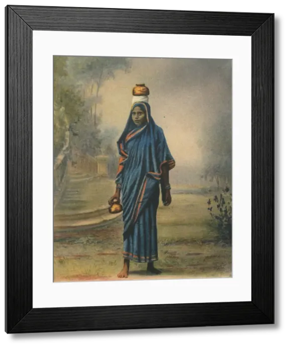 Framed Print : Milk Woman. Creator: Unknown Framed Print : Milk Woman. Creator: Unknown