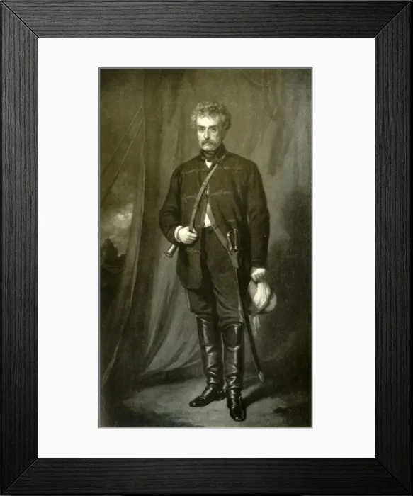 Framed Print : Sir Colin Campbell, afterwards Lord Clyde, c1860, (1901). Creator: Unknown Framed Print : Sir Colin Campbell, afterwards Lord Clyde, c1860, (1901). Creator: Unknown