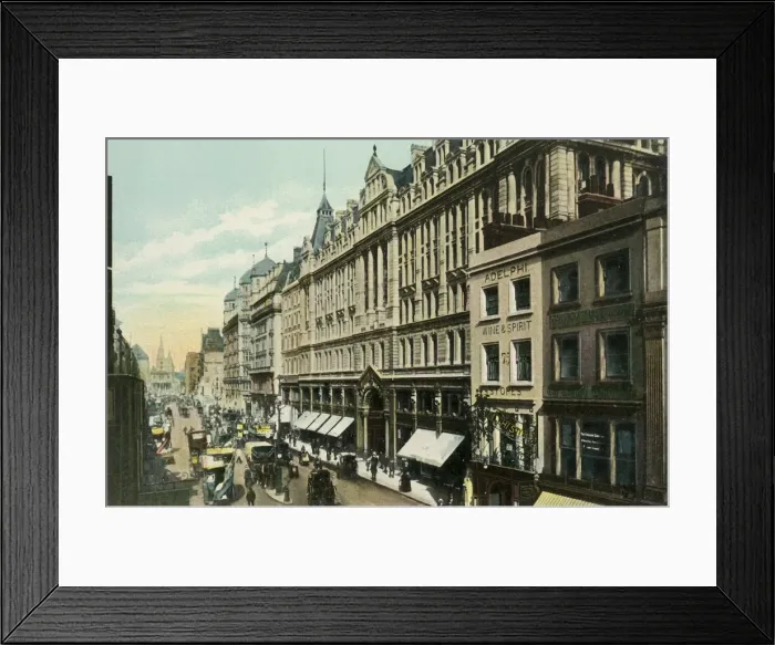 Framed Print : The Strand, c1900s. Creator: Eyre & Spottiswoode Framed Print : The Strand, c1900s. Creator: Eyre & Spottiswoode