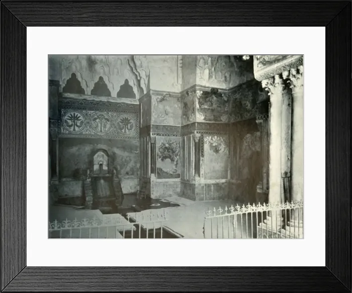 Framed Print : The Zisa Palace, Palermo, 1906. Creator: Unknown Framed Print : The Zisa Palace, Palermo, 1906. Creator: Unknown